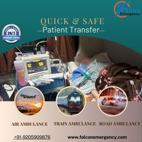 FALC Emergency is a safe and trusty medical repatriation in Ranchi with 24/7 Availability