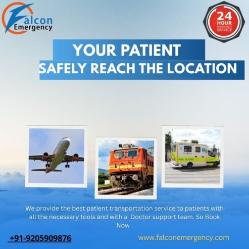 FALC Emergency is a Patient-Friendly Medical Shifting Service in Guwahati