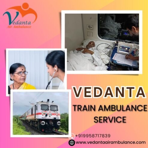 Through its Train Ambulance, Vedanta assists patients in connecting with reliable facilities in Bangalore