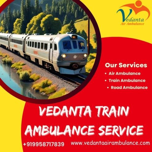 Pune’s Vedanta Train Ambulance offers a comfortable and secure ride