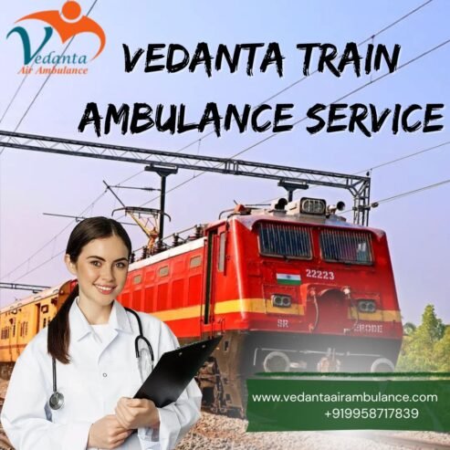 In the Chandigarh Train Ambulance, Vedanta is combining the most recent innovative techniques