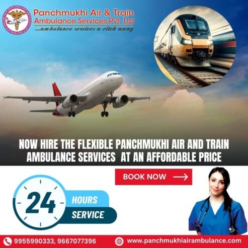 Get a Top-Level ICU Emergency Panchmukhi Air Ambulance in Bhubaneswar